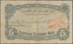 Egypt / Ägypten: 5 Piastres ND(1940), P.165a, Graffiti On Back, Lightly Stained, Condition: F - Egypte