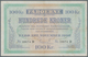 Faeroe Islands / Färöer: 100 Kroner 1940 P. 12, Rare High Denomination Banknote Of This Series, Ligh - Islas Faeroes