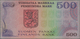 Finland / Finnland: Pair With 100 Markkaa 1945 Litt.B, P.88 (VF) And 500 Markkaa 1975 P.110 (VF). (2 - Finland