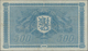 Finland / Finnland: 500 Markkaa 1945, Litt. B, P.89, Great Original Shape With A Few Folds And Minor - Finlandia