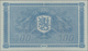 Finland / Finnland: 500 Markkaa 1944, Litt. B, P.89, Great Original Shape With A Vertical Fold At Ce - Finland