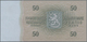 Finland / Finnland: 50 Markkaa 1963, P.105, Almost Perfect With A Soft Vertical Bend At Center. Cond - Finnland