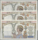 France / Frankreich: Set Of 3 CONSECUTIVE Notes 5000 Francs "Victoire" 1940 P. 97, S/N 11929995 & -9 - Otros & Sin Clasificación