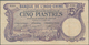 French Indochina / Französisch Indochina: Banque De L'Indo-Chine – Saïgon 5 Piastres 1913 With Signa - Indochina