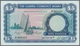 Gambia: Set Of 2 Notes Containing 1 & 5 Pounds ND(1965-70), P. 1,2, Both With Light Corner Bends, St - Gambia