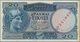 Greece / Griechenland: 20 Drachmai 1954 SPECIMEN, P.187s, Serial Number A.05 000000 And Red Overprin - Grecia