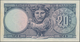 Greece / Griechenland: 20 Drachmai 1954 SPECIMEN, P.187s, Serial Number A.05 000000 And Red Overprin - Grecia