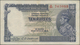 India / Indien: Set Of 2 Notes 10 Rupees ND P. 19a,b, Both In Similar Condition With Light Folds And - India
