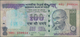 India / Indien: 100 Rupees P. 98 Error Note, Printed With 2 Different Serial Numbers On Front, In Us - Indien