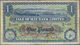 Isle Of Man: Isle Of Man Bank Ltd. 1 Pound 4th April 1957, P.6d, Still Intact Note With A Few Minor - Andere & Zonder Classificatie