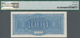 Italy / Italien: 1000 Lire 1944 P. 77, Highly Rare Note, With Only A Very Very Light Center Dint, No - Otros & Sin Clasificación