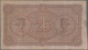 Italy / Italien: Banco Di Napoli 25 Lire 1883 P. S843, Rare Note With Vertical And Horizontal Folds, - Andere & Zonder Classificatie