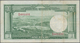 Jordan / Jordanien: The Hashemite Kingdom Of Jordan 1 Dinar L.1949, P.6a, Still Nice With A Few Fold - Jordanien