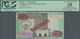 Kuwait: 1/2 Dinar L.1968 (1994) Color Trial De La Rue Specimen, P.24cts With Punch Hole Cancellation - Koeweit