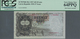 Latvia / Lettland: 10 Latu 1937 Specimen With Perforation "PARAUGS", P.29s1 In UNC, PCGS Graded 64PP - Lettland