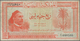 Libya / Libyen: Kingdom Of Libya 5 Piastres 1952, P.12, Lightly Toned Paper With Some Folds And Crea - Libia