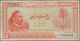 Libya / Libyen: Kingdom Of Libya 5 Piastres 1952, P.12, Lightly Toned Paper With Some Folds And Crea - Libië