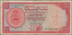 Libya / Libyen: Pair With ¼ And 5 Libyan Pounds 1963, P.30, 31, Both In About F- To F Condition. (2 - Libië