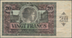 Luxembourg: 20 Francs ND(1926), P.35, Strong Center Fold, Some Other Minor Creases In The Paper And - Luxemburgo