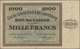 Luxembourg: État Du Grand-Duché Grand Duché De Luxembourg 1000 Francs 1939 (1940), P.40a, Very Popul - Luxemburg