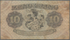 Luxembourg: 10 Frang 1940, P.41, Lightly Stained And Two Stronger Vertical Folds. Condition: F+/VF. - Luxembourg