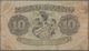 Luxembourg: 10 Frang 1940, P.41, Lightly Stained And Two Stronger Vertical Folds. Condition: F+/VF. - Luxemburg