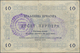 Montenegro: Military Government District Command Set With 9 Banknotes Of The 1914 (1916) Handstamped - Otros – Europa