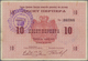 Delcampe - Montenegro: Military Government District Command Set With 9 Banknotes Of The 1914 (1916) Handstamped - Sonstige – Europa