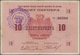 Delcampe - Montenegro: Military Government District Command Set With 9 Banknotes Of The 1914 (1916) Handstamped - Andere - Europa