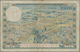Morocco / Marokko: Banque D'État Du Maroc 100 Dirhams On 10.000 Francs 1955 (1959), P.52, Small Marg - Marruecos