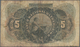 Mozambique: Banco Nacional Ultramarino 5 Escudos 1941, P.83, Small Border Tears And Lightly Toned Pa - Mozambique