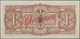 Netherlands Indies / Niederländisch Indien: De Japansche Regeering 1 Gulden ND(1942) SPECIMEN, P.123 - Indes Neerlandesas