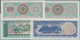 Oman: Sultanate Of Muscat And Oman Set With 4 Banknotes 2x 100 Baisa, ¼ And ½ Rial Saidi ND(1970), P - Oman