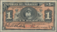 Paraguay: Pair With 1 Peso Fuerte L.1916 P.138 (XF) And 5 Pesos Fuertes L.1923 P.163 (VF). (2 Pcs.) - Paraguay