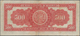 Peru: Pair With 1 Sol Republica Del Peru 1879 P.1 (VF) And 500 Soles De Oro 1952 Banco Central De Re - Peru