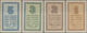 Russia / Russland: 1924 Small Change Kopek Notes Set With 1, 2, 3 And 5 Kopeks 1924, P.191-194, All - Rusia