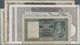 Serbia / Serbien: Nice Set With 10 Banknotes Of The 1941 Issue With 10 Dinara 1941 P.22 (F-), 3x 100 - Serbia