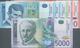 Serbia / Serbien: Set With 6 Banknotes Of The 2003 – 2005 Issue With 2x 100, 500, 2x 1000 And 5000 D - Serbien