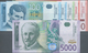 Serbia / Serbien: Set With 6 Banknotes Of The 2003 – 2005 Issue With 2x 100, 500, 2x 1000 And 5000 D - Servië