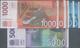 Serbia / Serbien: Set With 6 Banknotes Of The 2003 – 2005 Issue With 2x 100, 500, 2x 1000 And 5000 D - Serbia