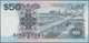 Singapore / Singapur: Board Of Commissioners Of Currency Pair With 50 Dollars ND(1987) P.22a (XF) An - Singapore