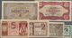 Slovenia / Slovenien: Highly Rare Lot With 6 Banknotes Comprising 1/2, 1, 2 And 5 Lir 1944 Of The SP - Slowenien