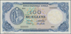 Somalia: Banca Nazionale Somala 100 Scellini 1966 SPECIMEN, P.8s, Very Soft Diagonal Bend At Center - Somalia