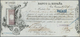 Spain / Spanien: Cheque Of The Banco De Espana Dated Barcelona 1894 Or 1897 With Additional Tax Stam - Sonstige & Ohne Zuordnung