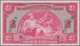 Suriname: De Surinaamsche Bank 2 ½ Gulden 1942 SPECIMEN, P.87bs With Serial Number 00000, Punch Hole - Surinam