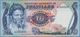 Swaziland: Pair With Monetary Authority Of Swaziland 10 Emalangeni ND(1974) SPECIMEN P.4s (UNC) And - Andere - Afrika