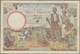 Tunisia / Tunisien: Banque De L'Algérie 1000 Francs 1942 With "TUNISIE" Overprint At Right On Algeri - Tunesien