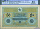 Turkey / Türkei: Rare Specimen Banknote Of 50 Livres ND(1916-17) AH1332, RS-4-9-1, With German Speci - Turquia