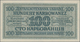 Ukraina / Ukraine: German Occupation WW II, Zentralnotenbank Ukraine 1942 Set With 3 Banknotes 10, 1 - Oekraïne