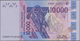 Delcampe - West African States / West-Afrikanische Staaten: Set With 3 Banknotes Comprising 10.000 Francs (20)0 - Estados De Africa Occidental